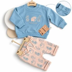 ensemble bébé garçon 6 à 18 mois 2 piéces gobebe temara Ensembles Bébé 6 à 18 mois 2 Piéces « best friends » - Pookie