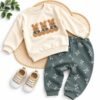 ensemble bébé garçon 6 à 18 mois 2 piéces - nikuby style et confort nikuby gobebe agadir