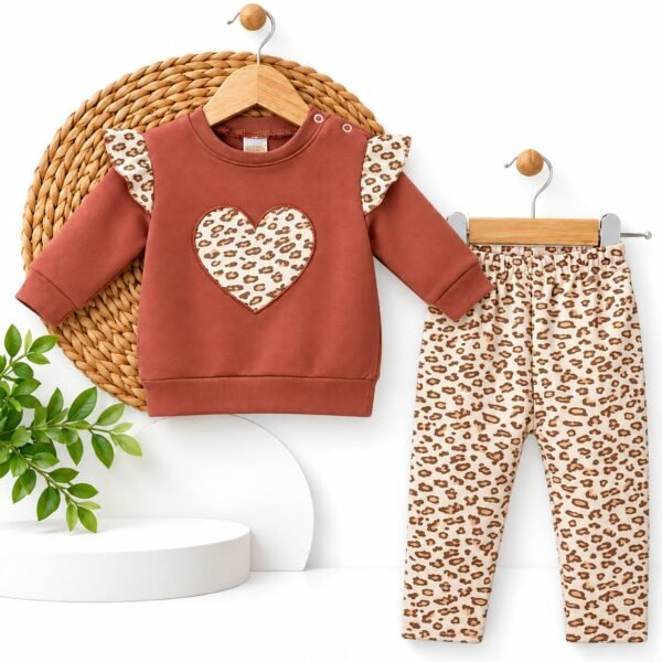 ensemble fille 6 à 18 mois 2 piéces - nikuby gobebe temara style et confort nikuby gobebe ainchock