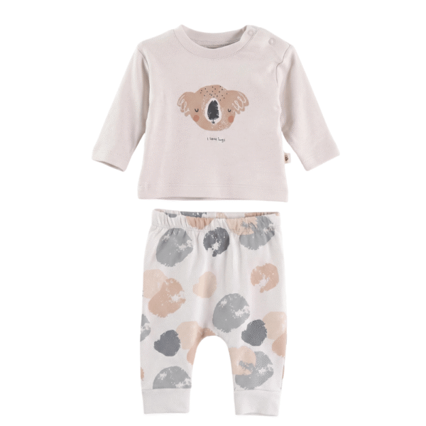 Ensembles Bébé 3 à 9 mois 2 Piéces « I love hugs » - Pookie