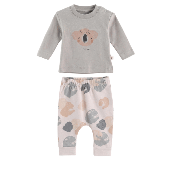 Ensembles Bébé 3 à 9 mois 2 Piéces « I love hugs » - Pookie