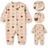 Grenouillères bébé 6-18 Mois en Coton Unisexe - Midirik