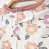 Grenouillères bébé de 6 à 18 Mois en Coton Biologique fleurs - Midirik