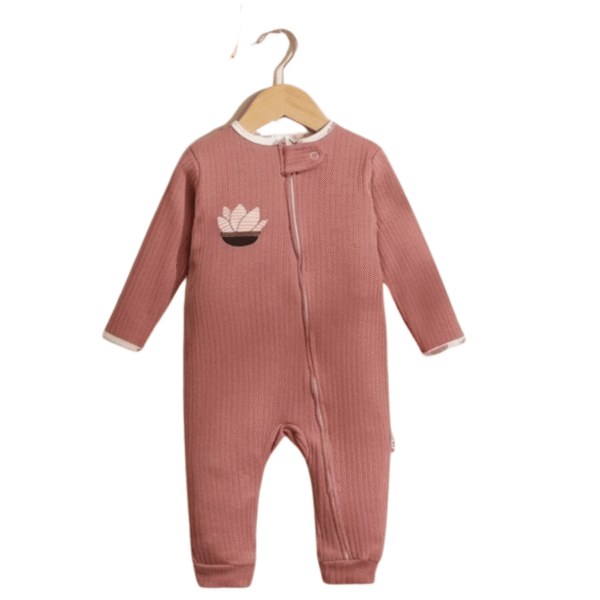 Grenouillères bébé de 6 à 18 Mois en Coton Biologique fleurs - Midirik