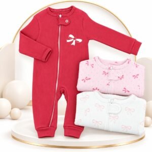 grenouillères fille de 6 à 18 mois en coton biologique - midirik gobebe midirik confort et douceur gobebe temara