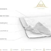 Alèses jetables absorbantes Comfort 25 pcs (60 x 90 cm) - ADA