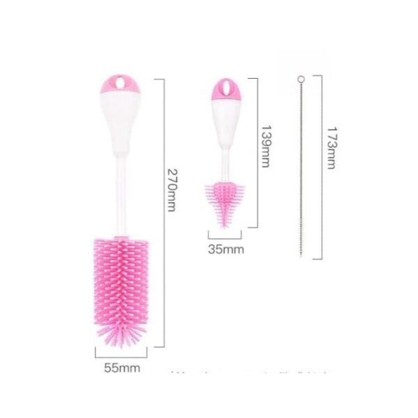 pack brosses de nettoyage pour biberons et tétines Pack brosses de nettoyage pour biberons et tétines - Only Baby