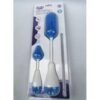 pack brosses de nettoyage pour biberons et tétines bleu - only baby gobebe.ma Pack brosses de nettoyage pour biberons et tétines - Only Baby