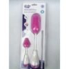 pack brosses de nettoyage pour biberons et tétines rose - only baby gobebe Pack brosses de nettoyage pour biberons et tétines - Only Baby