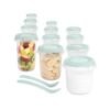 set 12 pots de conservation 4x330ml, 4x250ml et 4x200ml - miniland gobebe ainchock Set 12 Pots de Conservation 4x330ml, 4x250ml et 4x200ml - Miniland