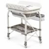 table à langer 2en1 baignoire et espaces de rangement - gobebe Table à langer 2en1 avec baignoire et coussin de bain offert - Bubbly