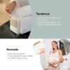trousse de toilette curl white - babymoov gobebe Trousse de toilette Curl White - Babymoov