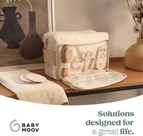 trousse de toilette curl white - babymoov gobebe temara Trousse de toilette Curl White - Babymoov